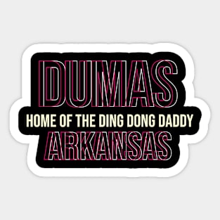 Dumas Sticker